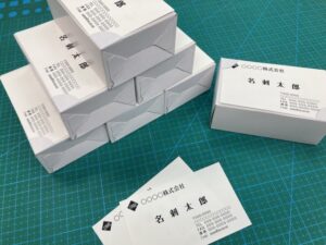 日本の名刺のサイズは作れるの？