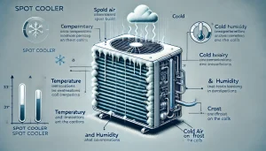 スポットクーラーに霜が付く原因は何ですか？